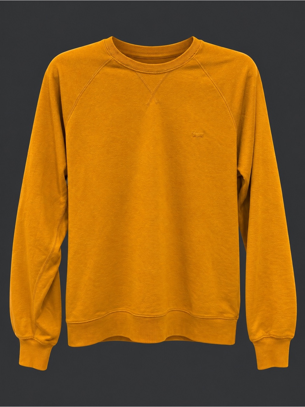 Levi’s Mustard Crewneck Sweatshirt Size M